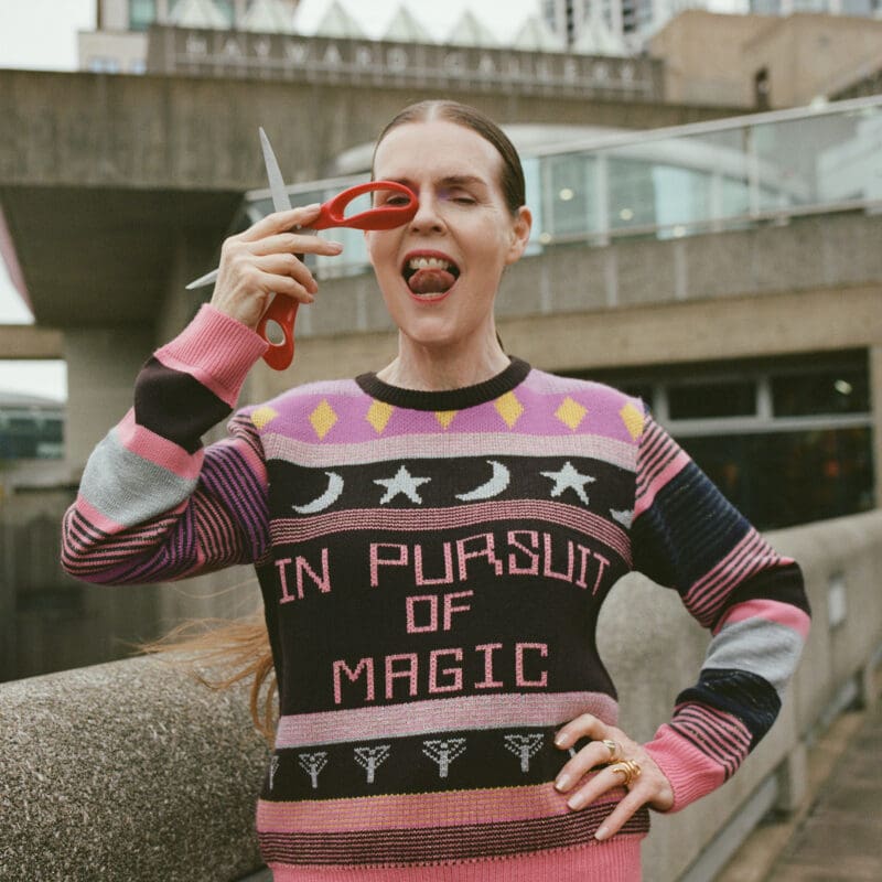 Linder at the Hayward Gallery. Photography by Hazel Gaskin