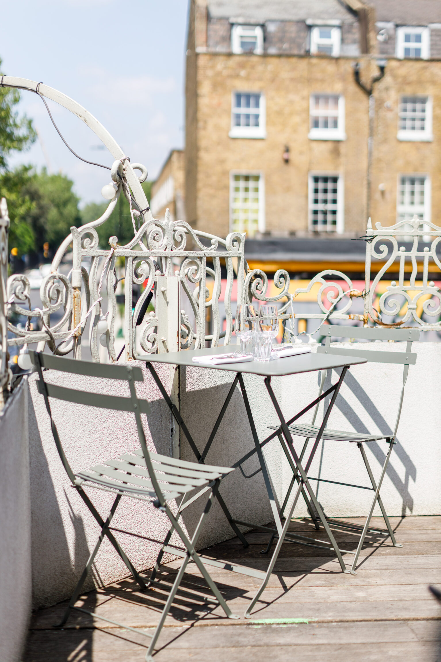 The best outdoor restaurants in London | The rooftop terrace of the Marksman pub, Hackney