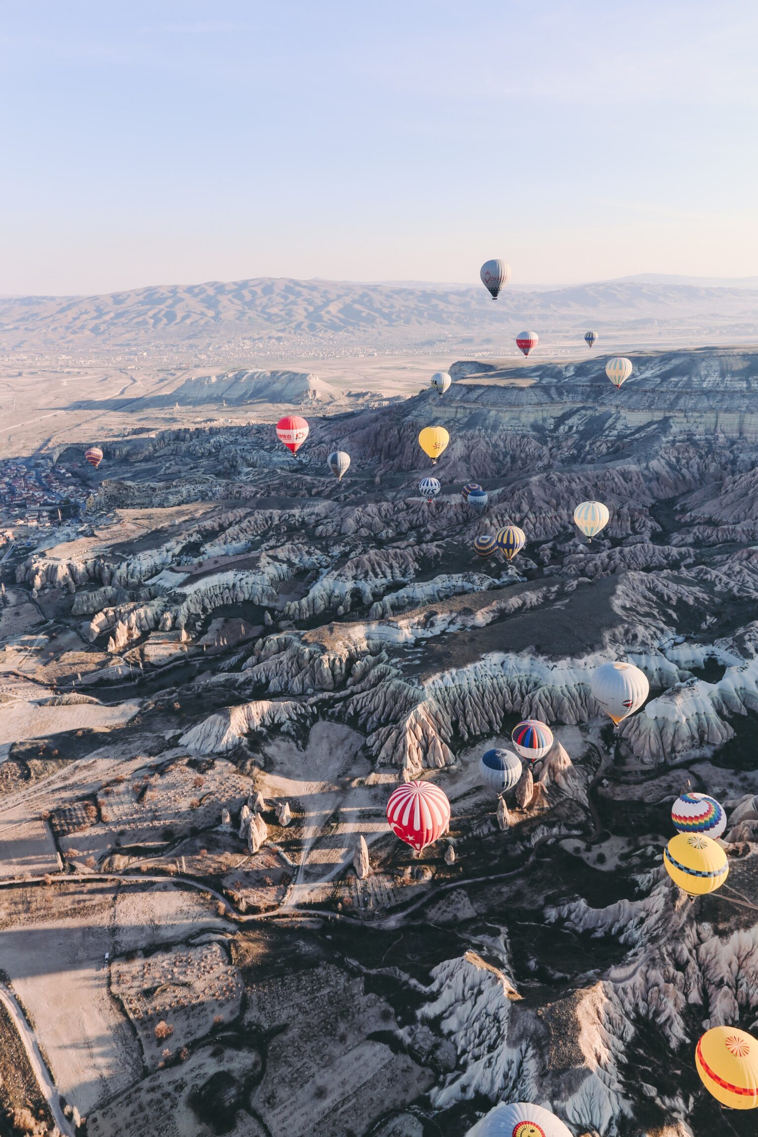 Hot air ballooning in Cappadocia, Turkey