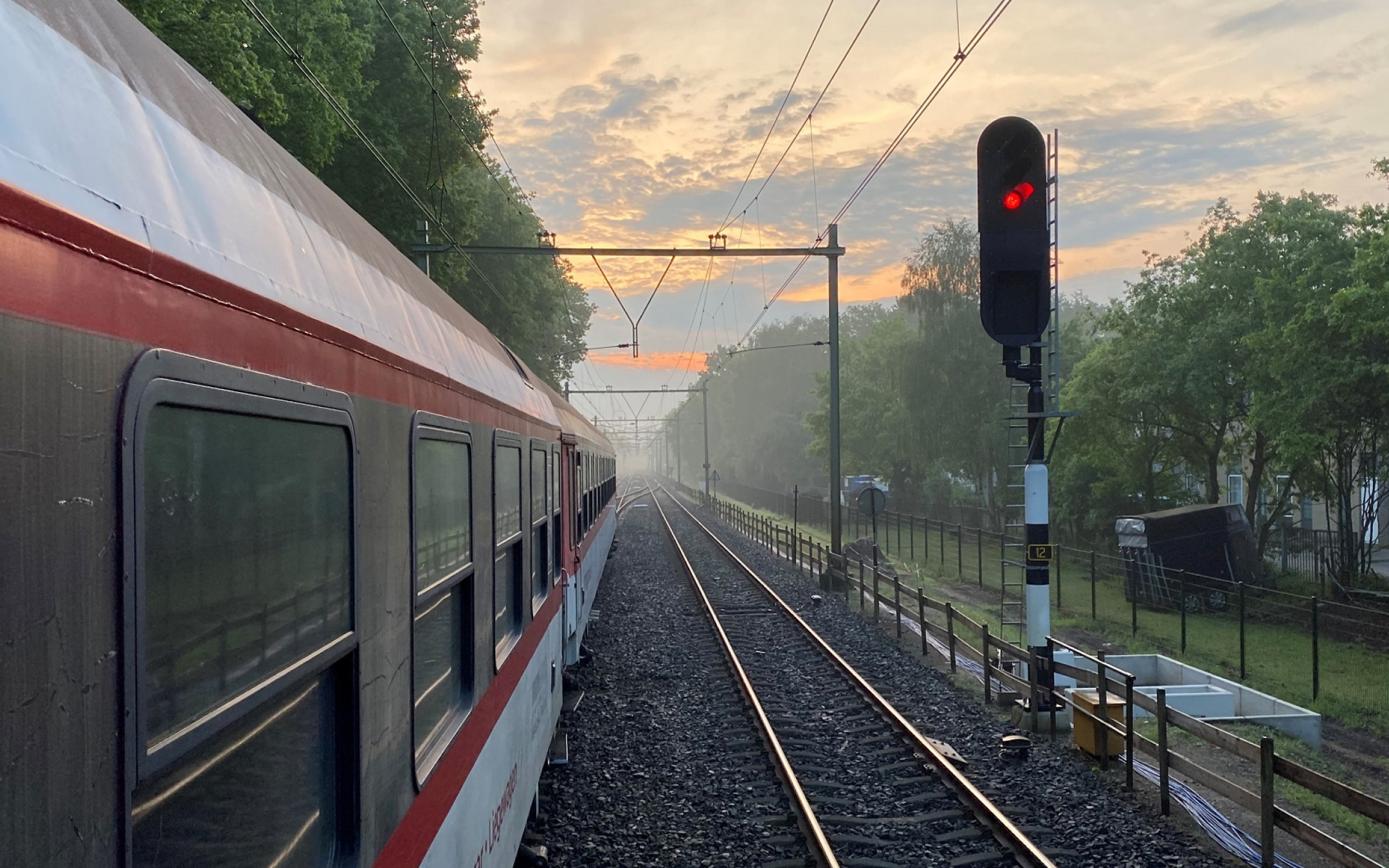 The best European train journeys | a red European Sleeper train