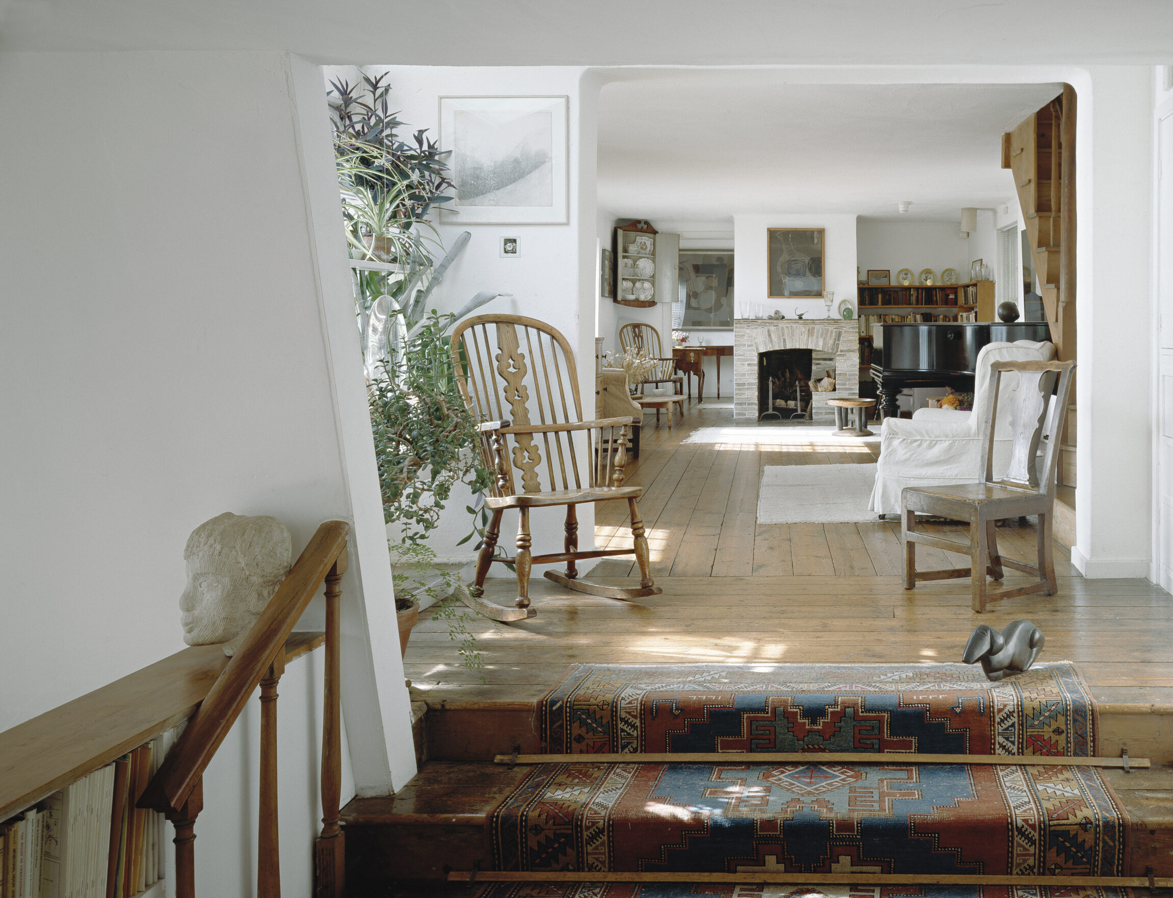 Inside Kettle's Yard in Cambridge, the former home of Jim and Helen Ede, celebrated for its unique mode of collecting and domestic living with art