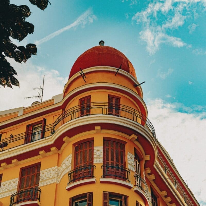 architecture in Thessaloniki city, Greece