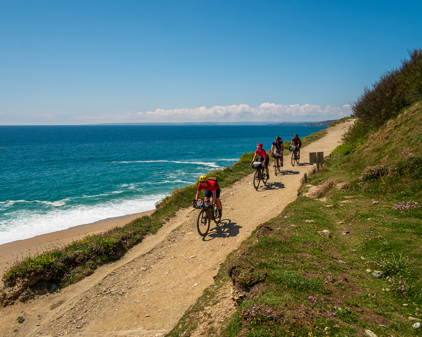 Riding Cycling UK's West Kernow Way. Photo by Pannier