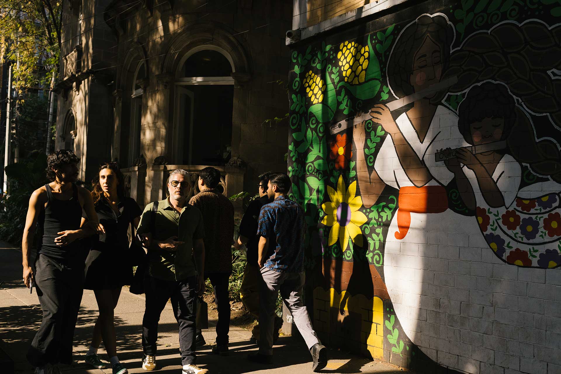 Street scene in Roma Norte