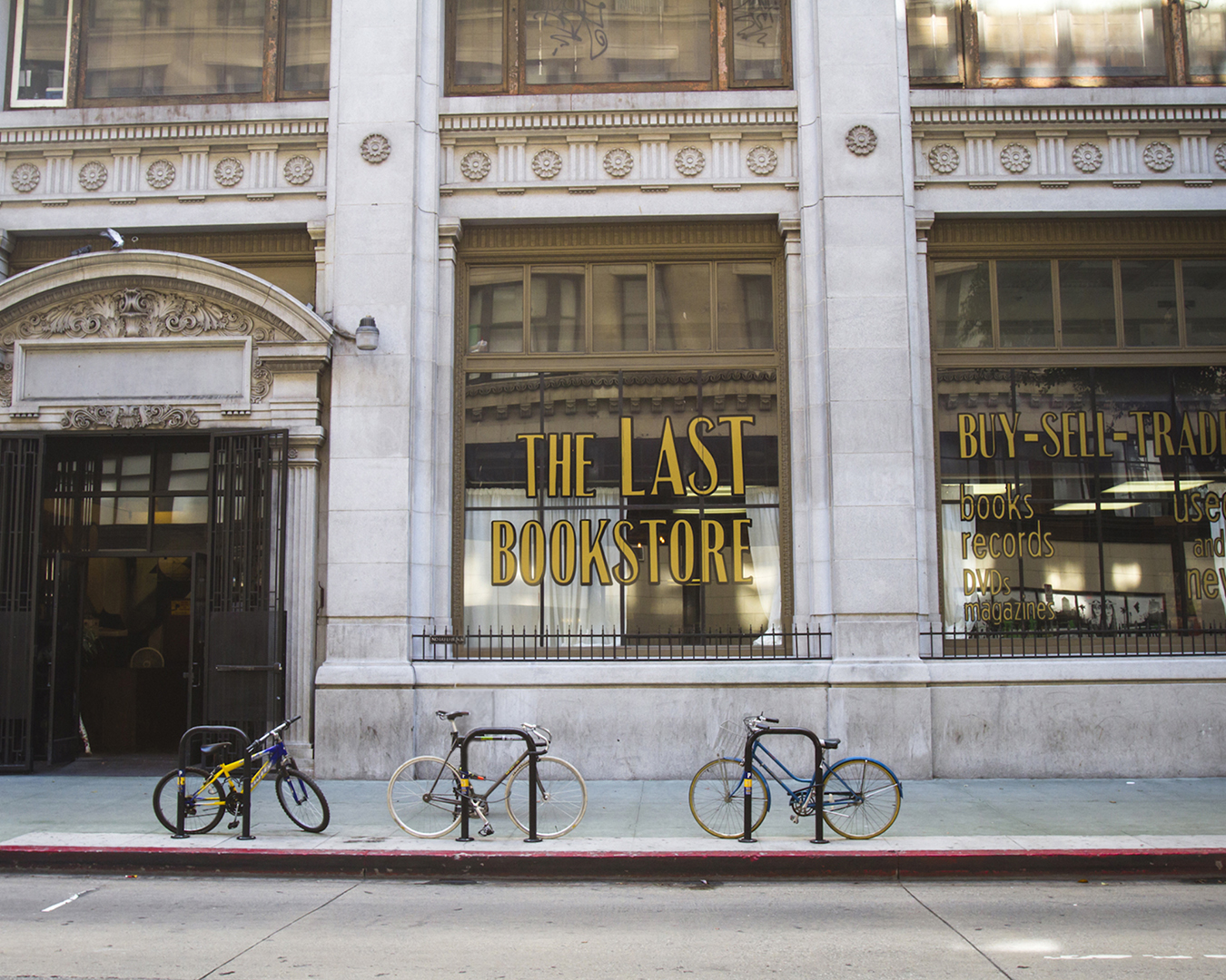 Exterior of The Last Bookstore, Los Angeles