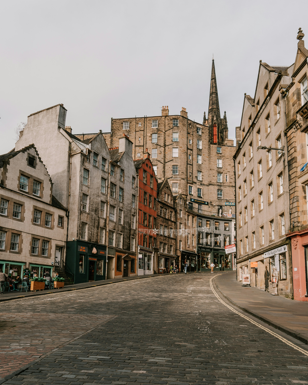 View of Edinburgh's Royal Mile