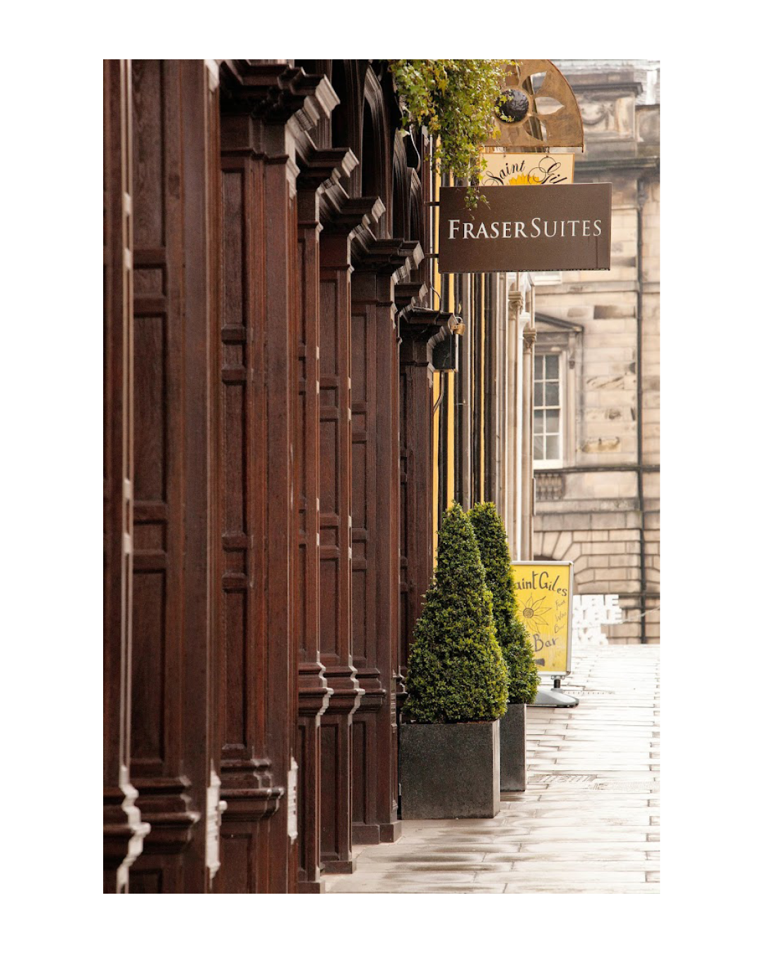 Exterior of Frasers Suites Edinburgh