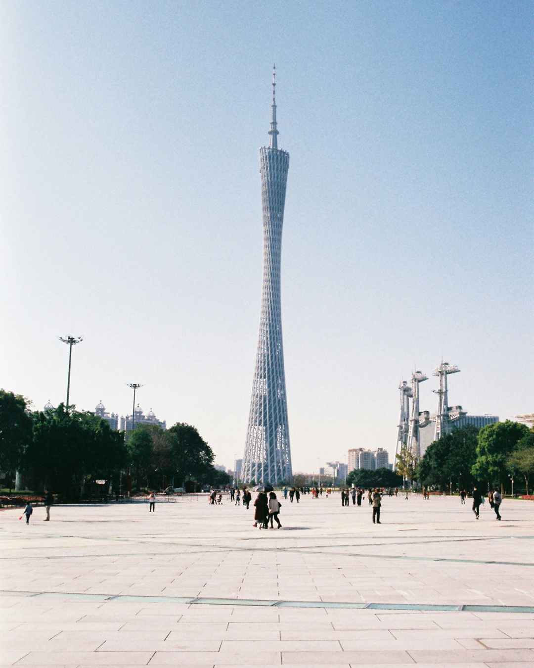 View of the Canton Tower, Guangzhou