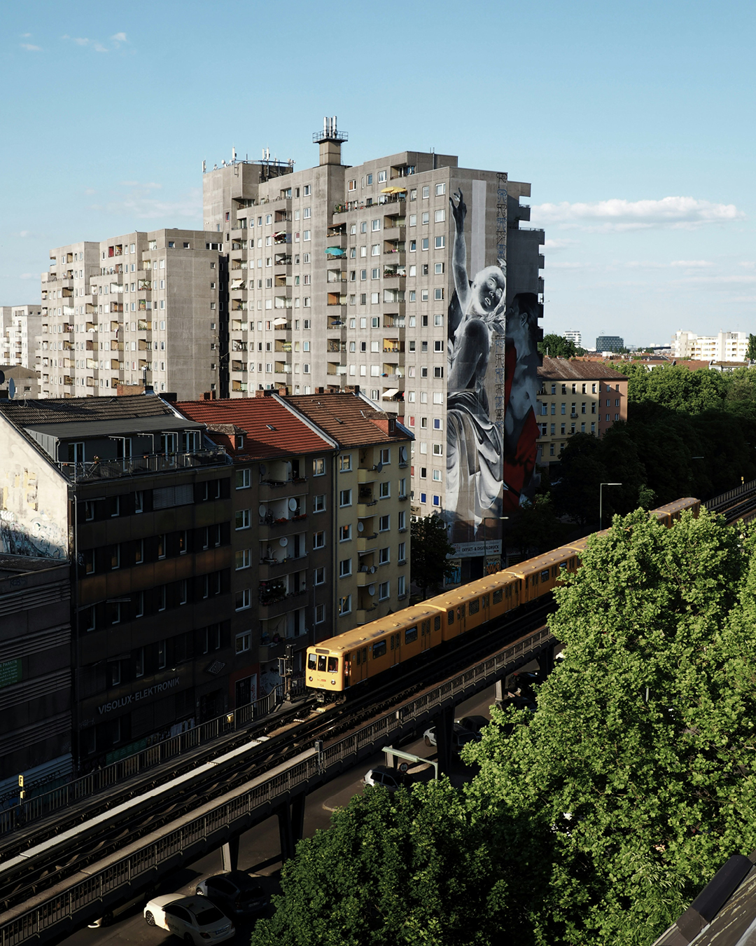 Views over the Berlin skyline