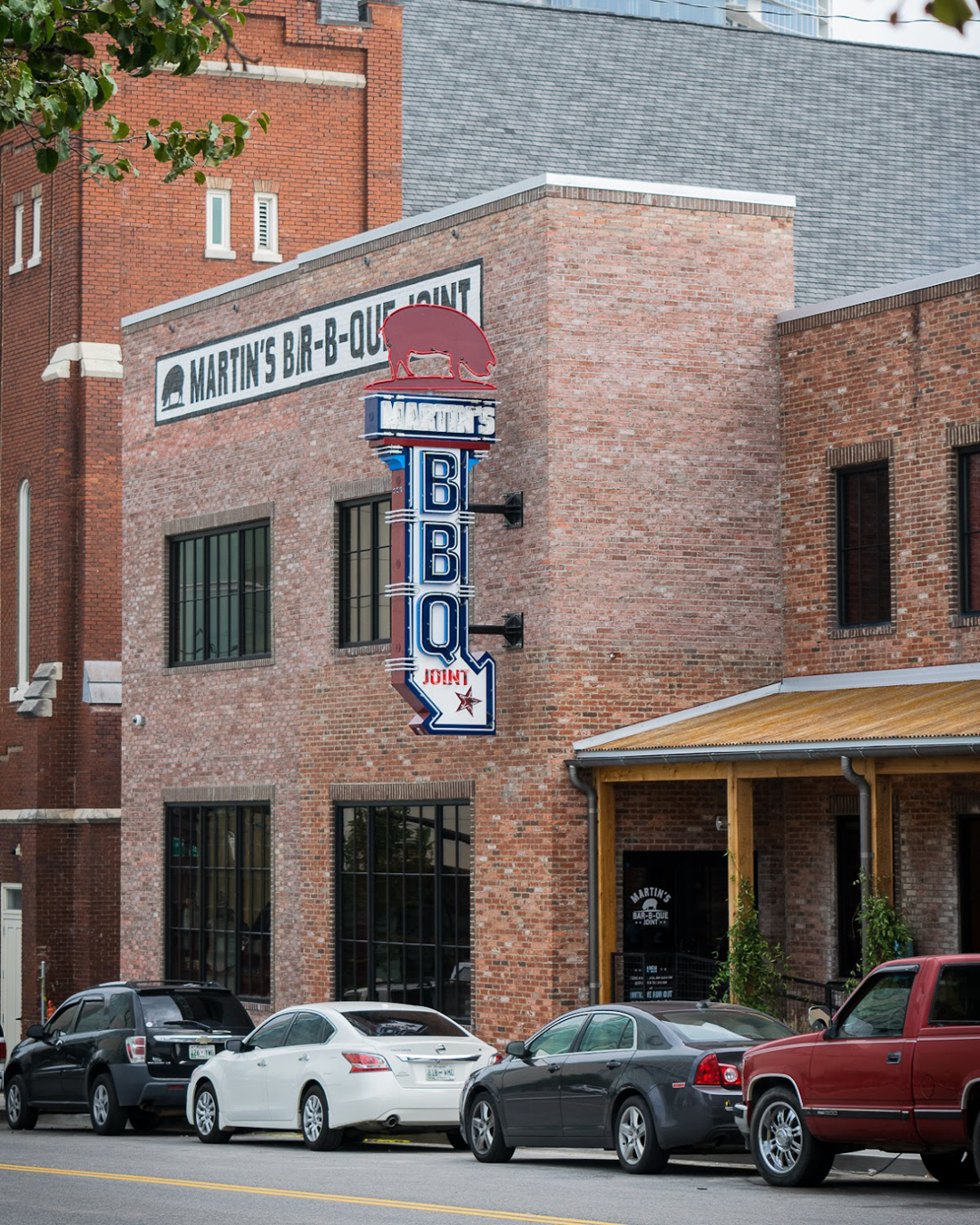 Exterior of Martin's Bar-B-Que Joint, Nashville