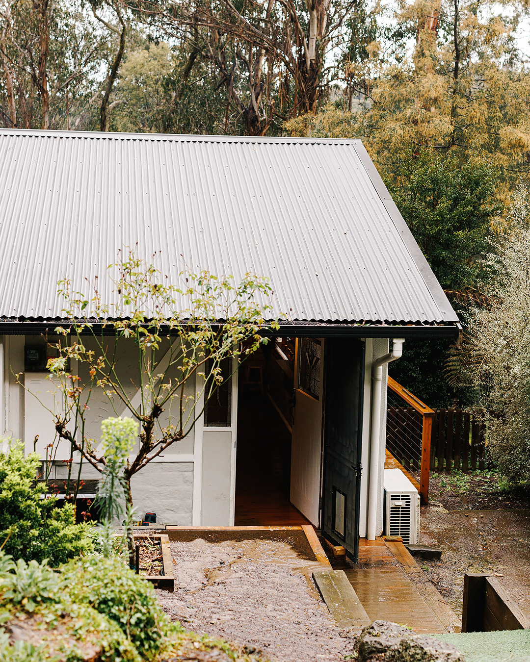 The leafy, unassuming exterior of Chae in Cockatoo, Melbourne