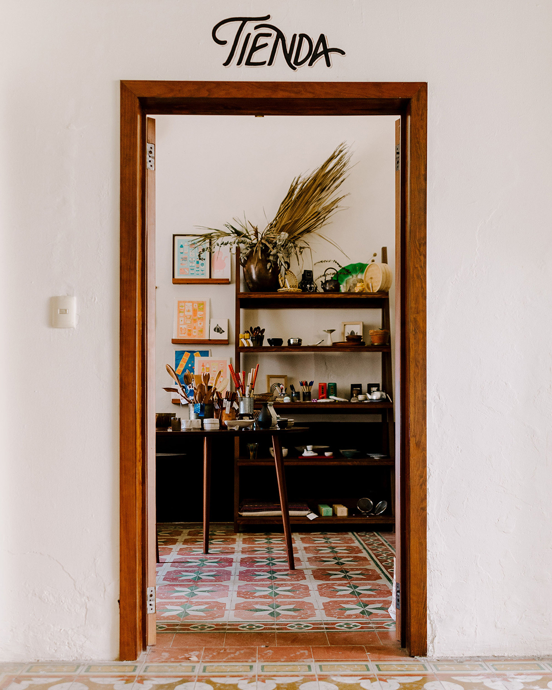 Displays at Labo Fermento, Oaxaca