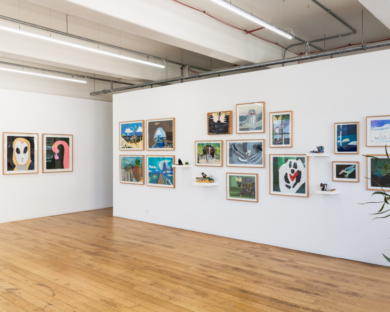 Installation view of Strange Planet at Arts Project Australia in Melbourne. Photo by Janelle Low