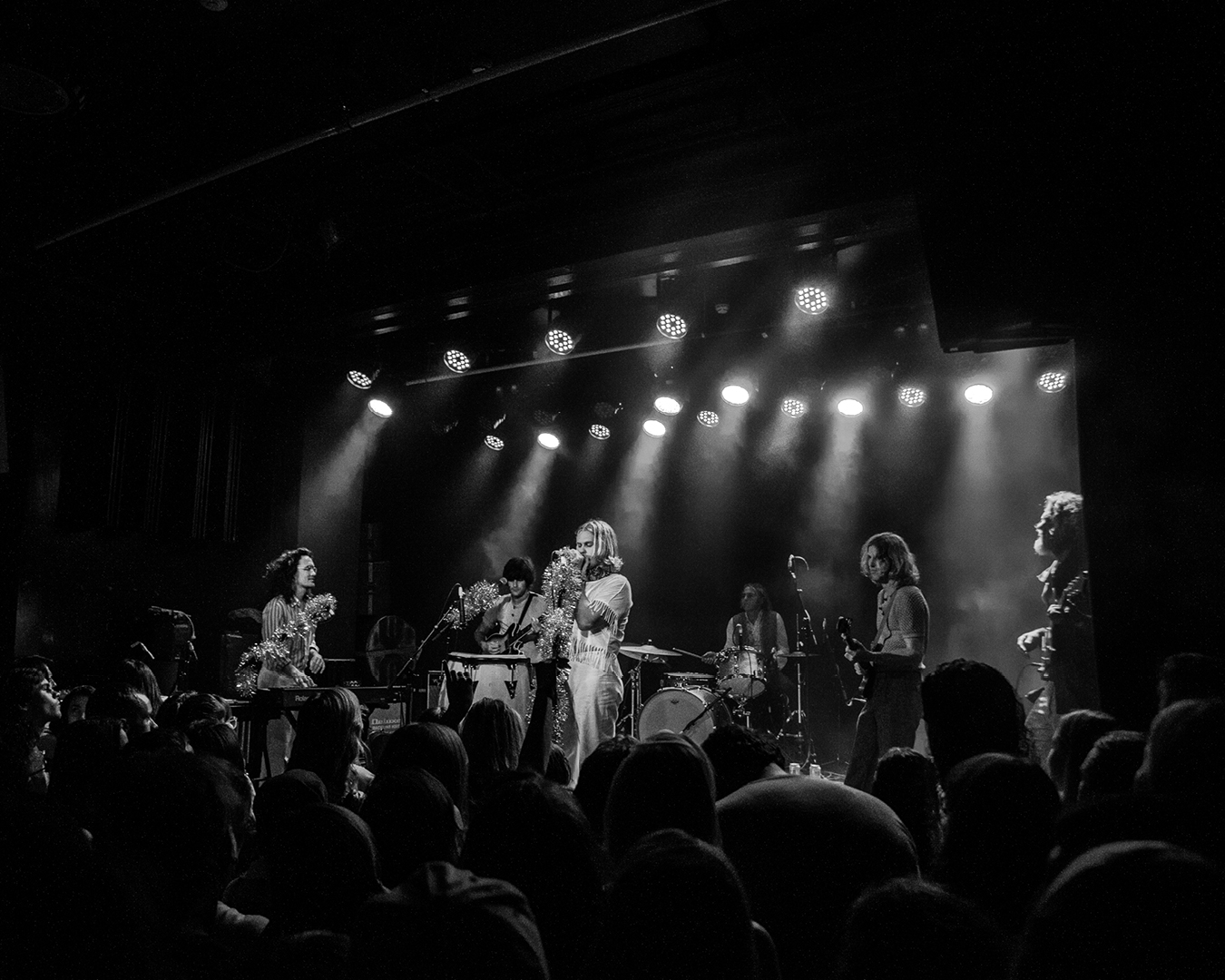 Babe Rainbow performing at Hotel Esplanade in Melbourne.