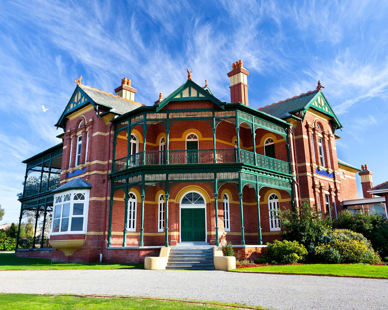 Outside Bundoora Homestead Art Centre in Melbourne. Photo courtesy of Darebin Council