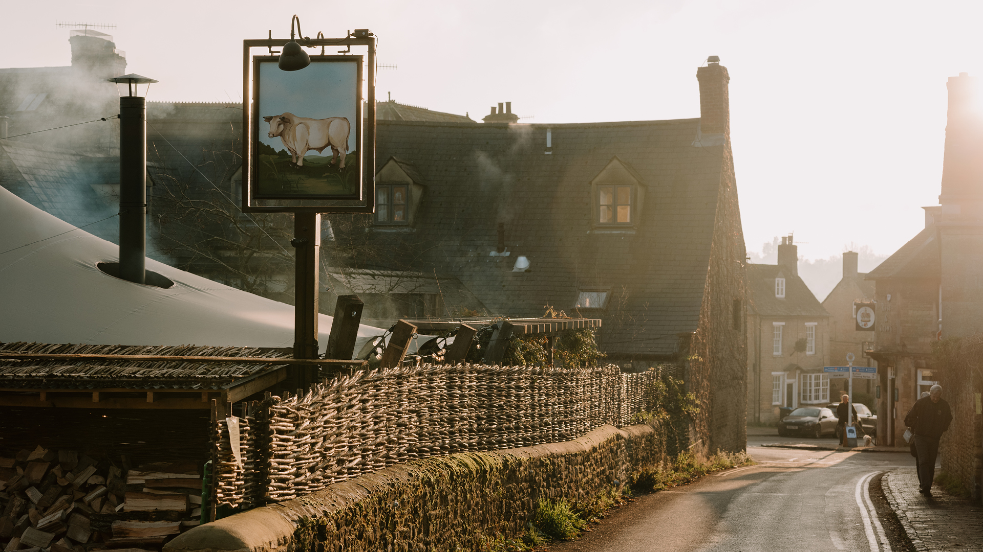 Exterior of The Bull in Charlbury