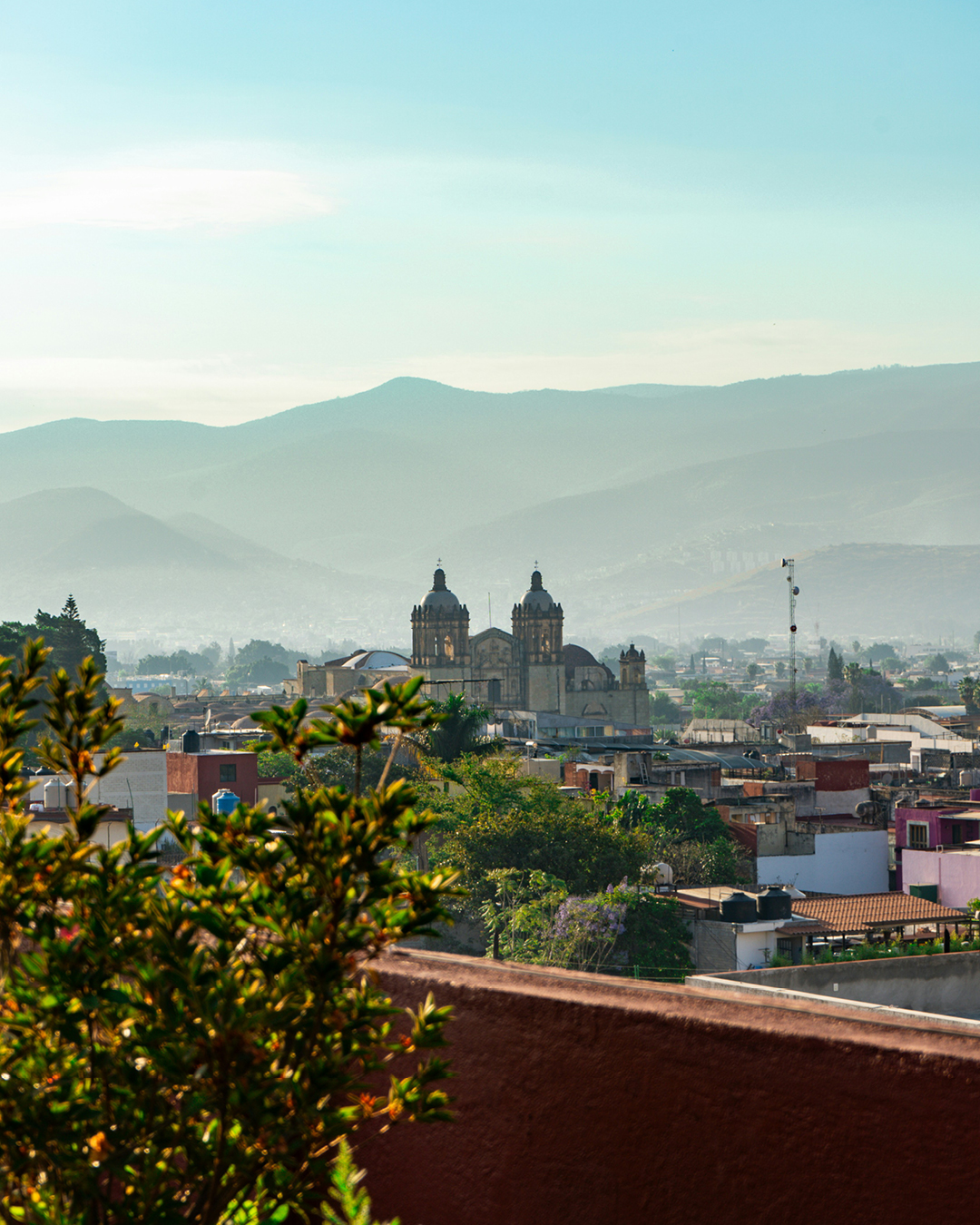 The Oaxacan skyline