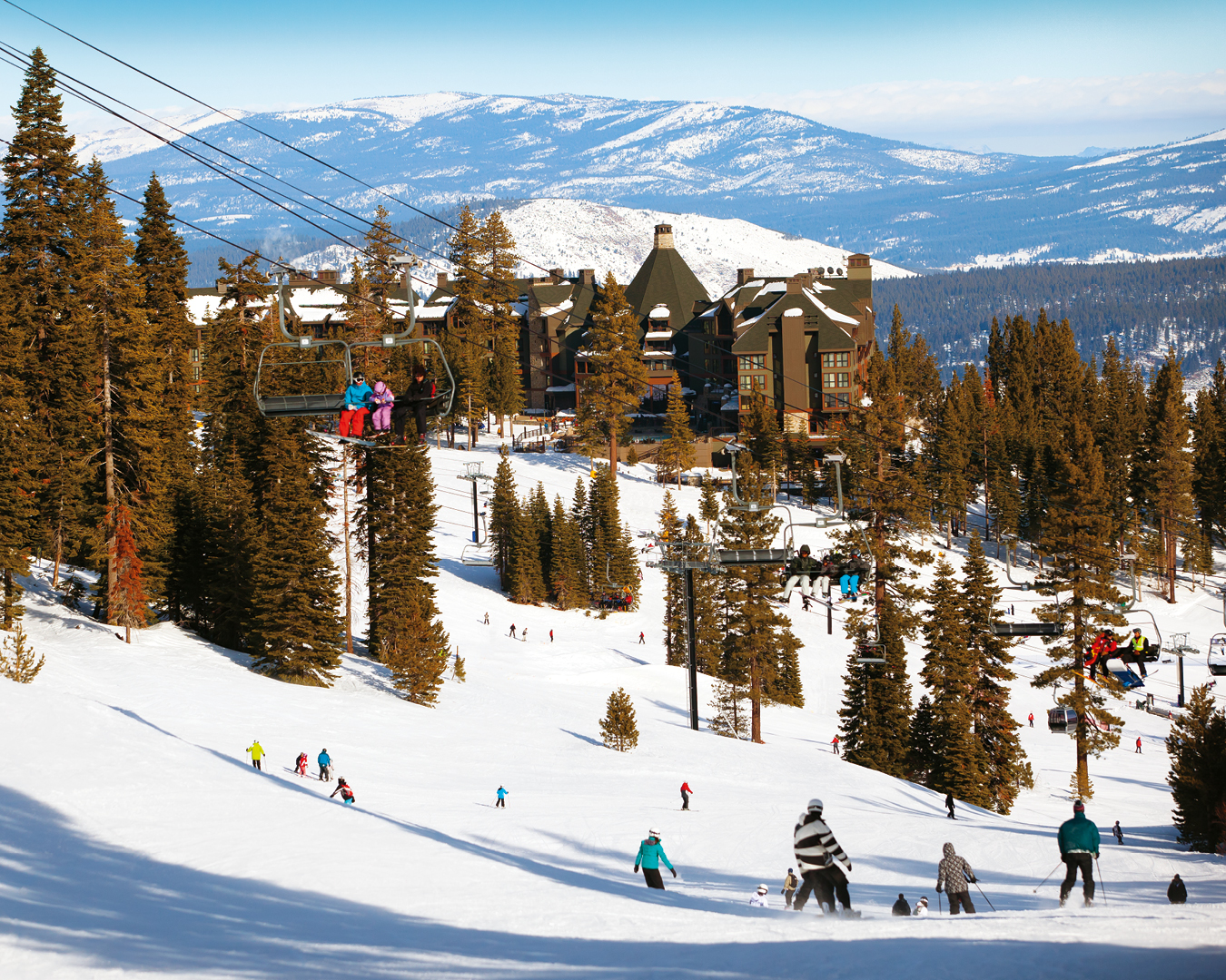 Views of the Ritz-Carlton, Lake Tahoe