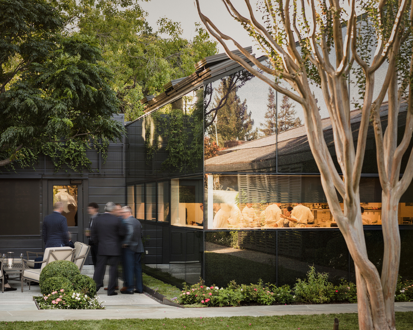 Terrace at The French Laundry