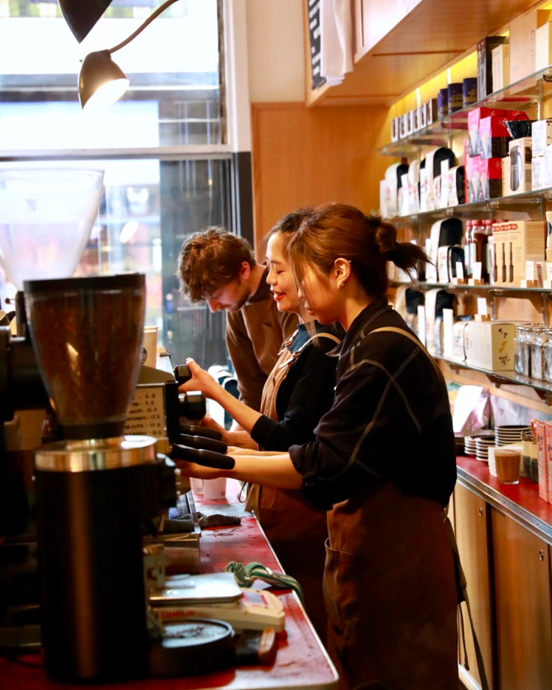 Traveller Cafe in Melbourne.