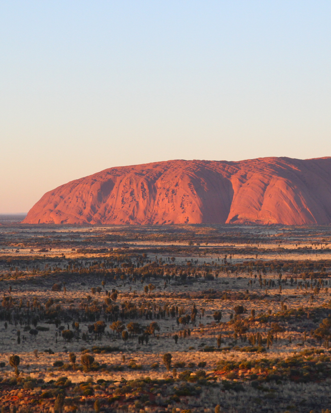 Uluru view whilst running the Australian Outback Marathon photo by G Malcolm MALCOLM Photos.