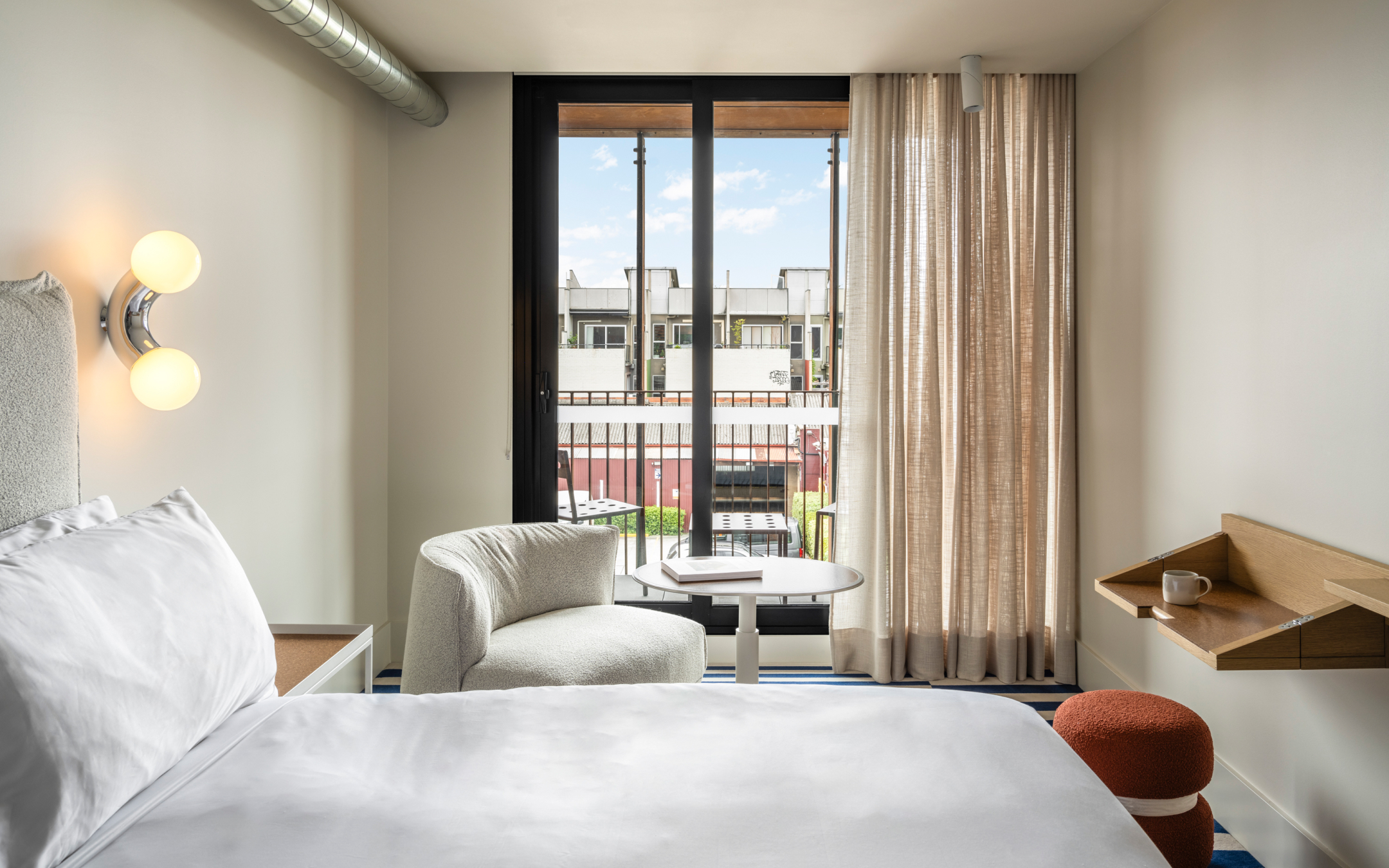 A bedroom at StandardX in Fitzroy, Melbourne