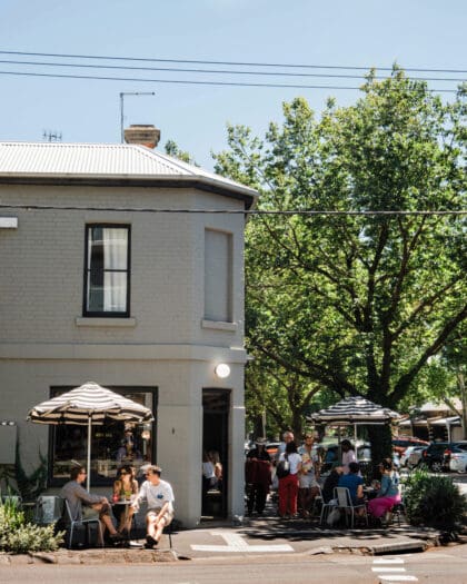 The exterior of Napier Quarter in Fitzroy, Melbourne