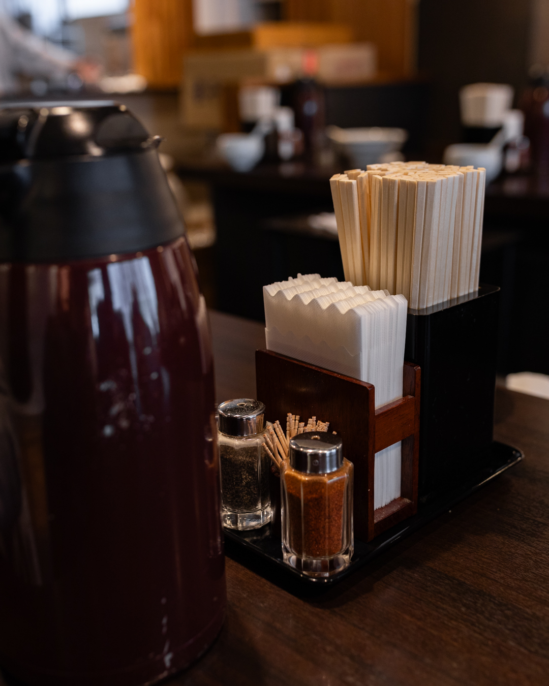 Utensils at Yakumo. Photography by Yuuki Tadokoro